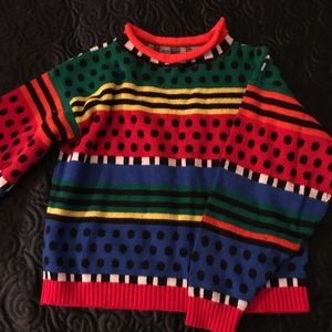 Funky knitted sweater